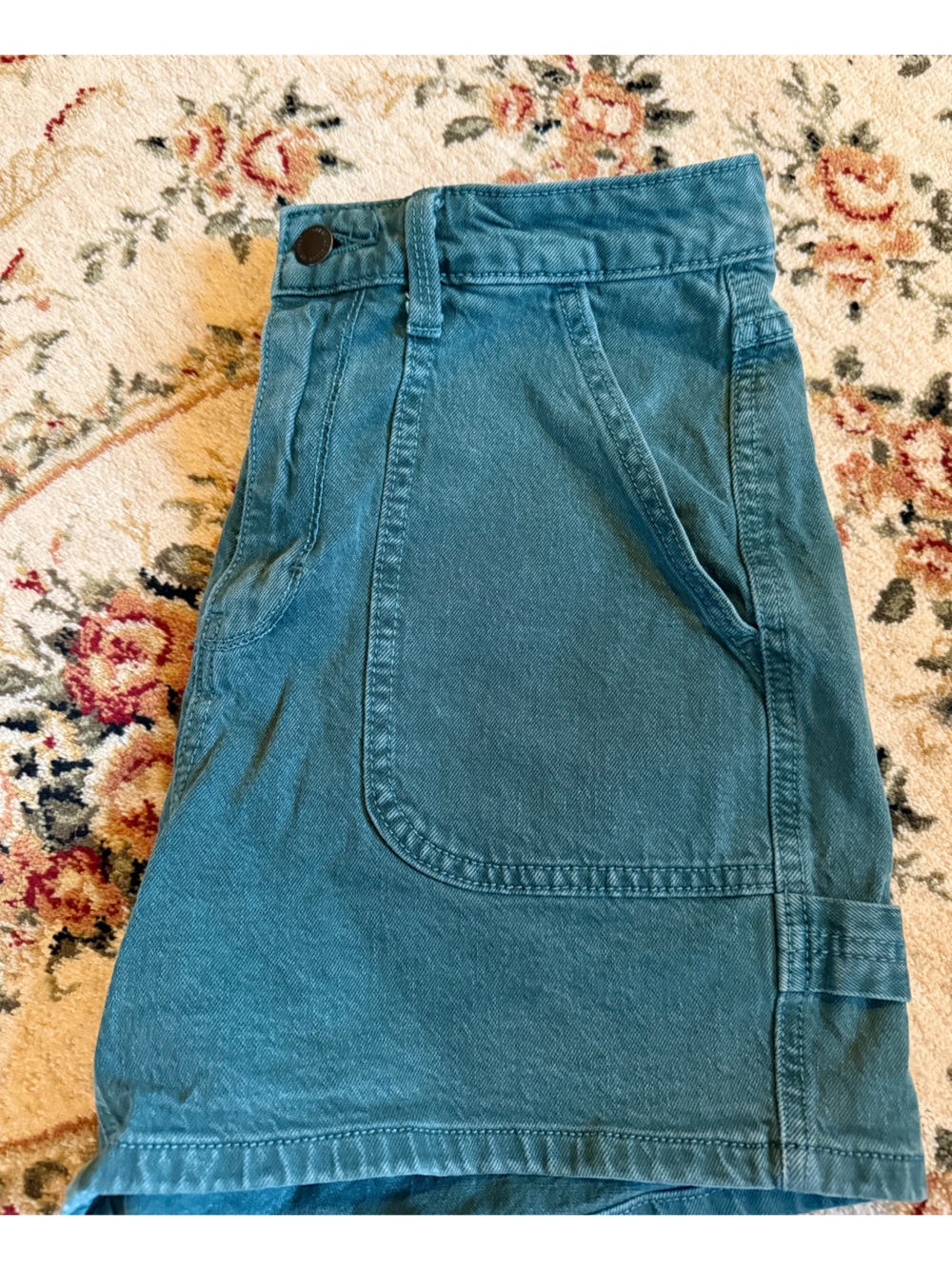 Universal Thread High Rise Utility Carpenter Shorts Dark Green Size 2